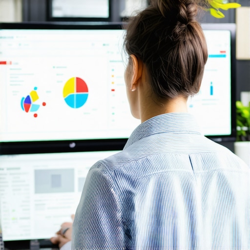 Advanced Local SEO Analytics Business owner reviewing local SEO analytics and maps for strategic insights