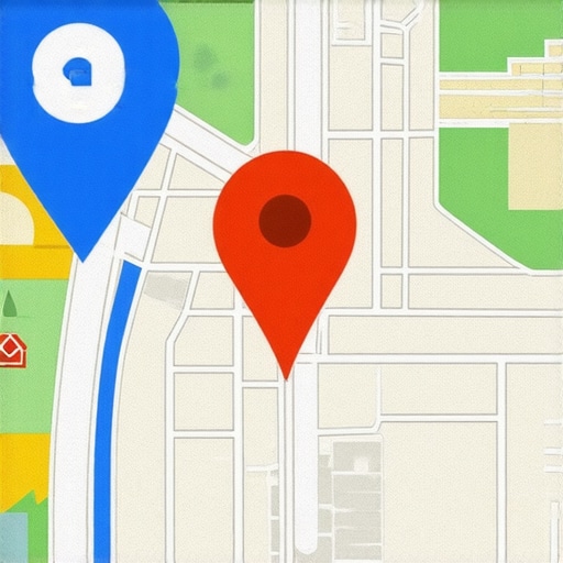 Illustration of local SEO tactics including Google Maps, reviews, and citations.