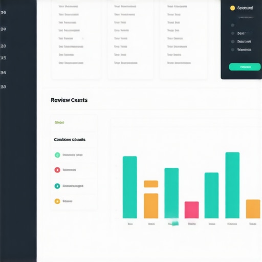 A modern analytics dashboard showcasing local SEO performance indicators and citation health