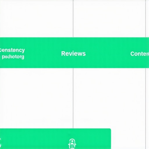 Local SEO Strategies Infographic Infographic showing local SEO steps for Google My Business optimization, including NAP consistency, reviews, and content posting.