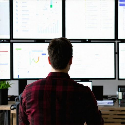 Business owner reviewing local SEO and map pack performance charts