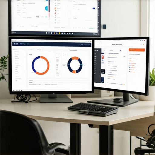 Workspace setup showing SEO and review monitoring tools.