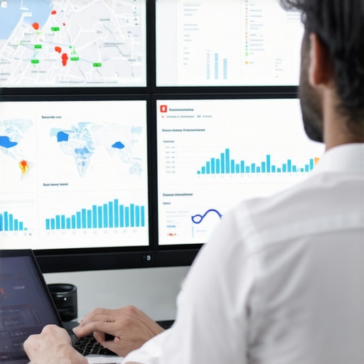 Digital marketer using analytics tools for local SEO and map pack maintenance.