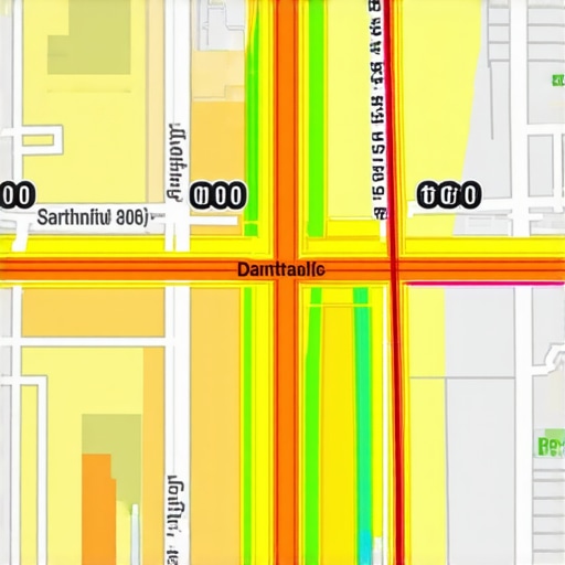 GPS heatmap tracking foot traffic to enhance Google Map Pack rankings.