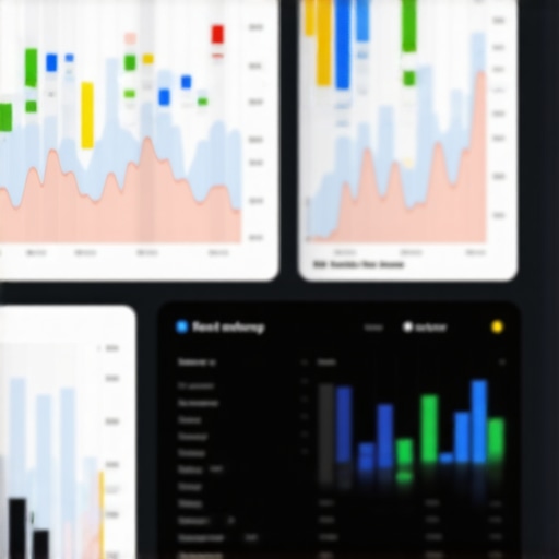 A detailed digital dashboard showing real-time local SEO analytics and sensor data for map pack rankings