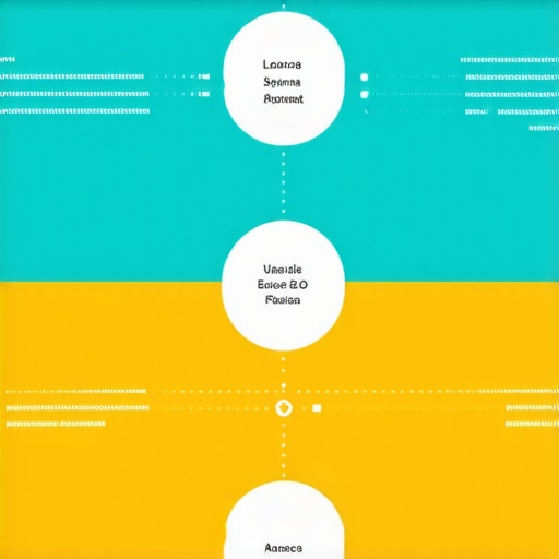 Diagram showing steps for optimizing Google My Business, content, interactions, and technical signals